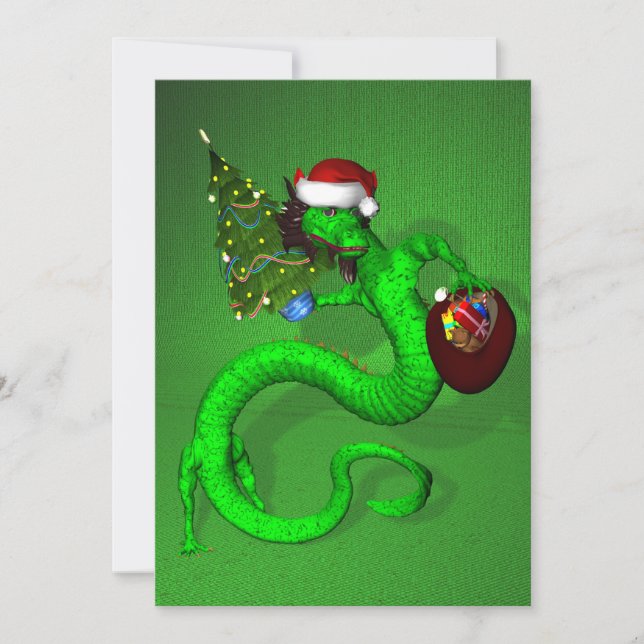 Convite Dragão Verde (Frente)