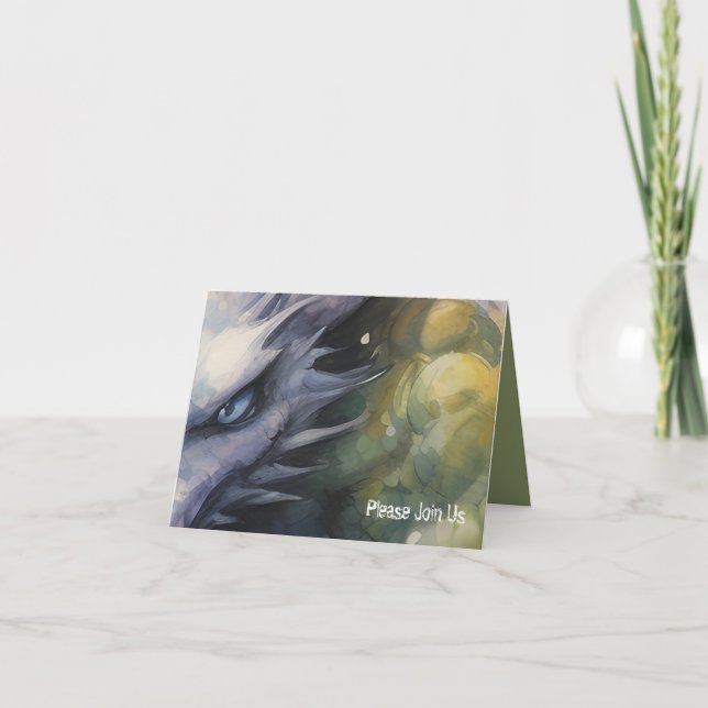 Convite Dragon Eye Party (Frente)