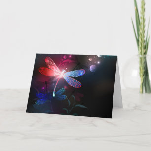 Convite Dragonfly vermelha