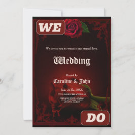 Convite Drama do Amor, o Rosa gótico da Memória.