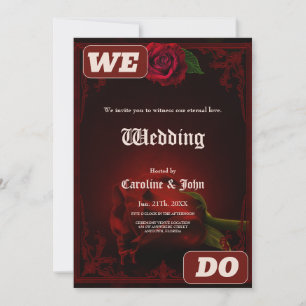 Convite Drama do Amor, o Rosa gótico da Memória.