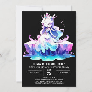 Convite Dreamy Boho Princess Birthday