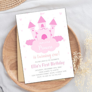 Convite Dreamy Cloud Fairy Fale Party Card
