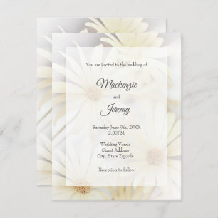 Convite 'Dreamy Daisies 2'