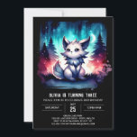 Convite Dreamy Kids Wolf Birthday<br><div class="desc">Dreamy Kids Wolf Birthday convoca uma vibração mágica e pacífica com um design de lobo sonhador que captará a imaginação de pequenos. Este convite digital é personalizável online, fazer fácil de adicionar seus detalhes e criar um toque pessoal exclusivo. Perfeito para o compartilhamento ou impressão digital, traz uma atmosfera mesquinha...</div>
