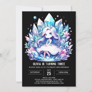 Convite Dreamy Princess Birthday