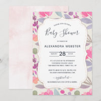 Dreamy Watercolor Floral | CHÁ DE FRALDAS