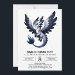 Convite Dreamys Kids Dragon Birthday<br><div class="desc">Dreamy Kids Dragon Aniversário traz cores suaves e ilustrações de dragões brancos juntos para um convite encantador que é perfeito para jovens sonhadores. Este convite digital é editável online, oferecendo uma maneira de personalizar cada detalhe com facilidade. As cores do sonho e o tema do dragão mágico deram um tom...</div>