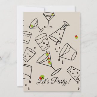 Convite Drinks Party Invitation
