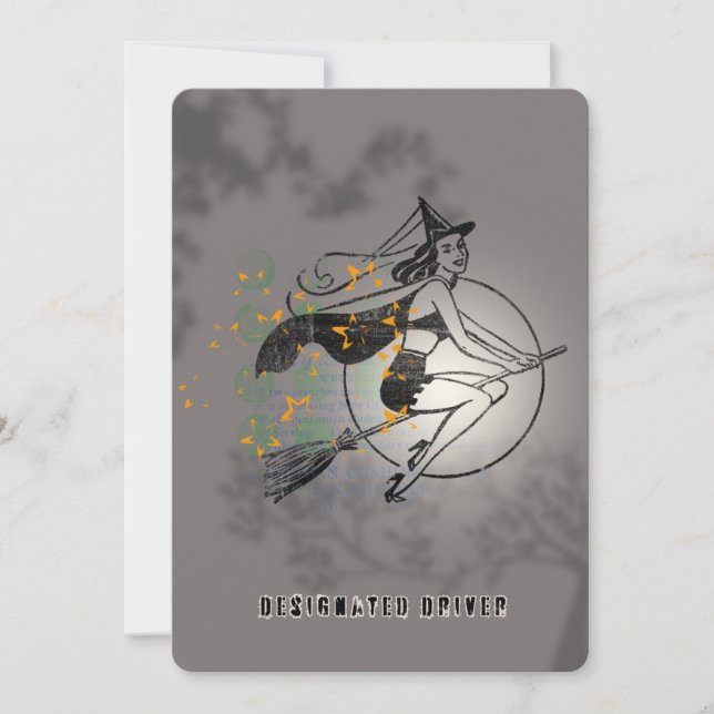 Convite Driver designado (Frente)