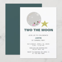 Duas da Lua Kawaii segundo aniversário Space Galax
