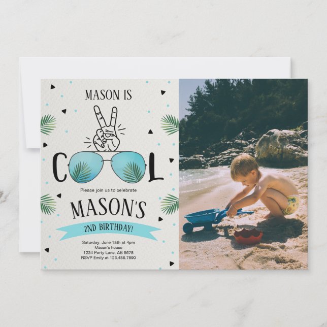 Convite Duas Fotografias Legal (Frente)