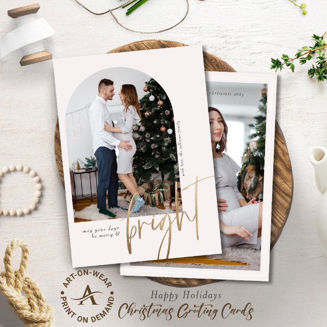 Convite Duas Fotografias Personalizadas Texto Brilhante Te (Criador carregado)