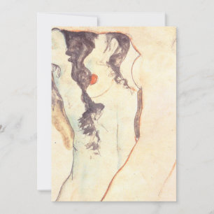 Convite Duas Mulheres Embarcando Egon Schiele