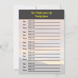 Convite Duas Verdades e um Jogo da Mentira | Sindicato fam