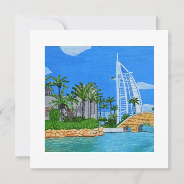 Convite Dubai, Emirados Árabes Unidos (Frente)