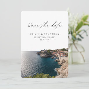 Convite Dubrovnik Wedding Save the Date Croácia Wedding