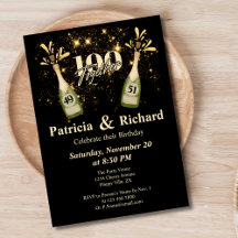 Dupla Celebração de Aniversário Conjunta Duas Veze