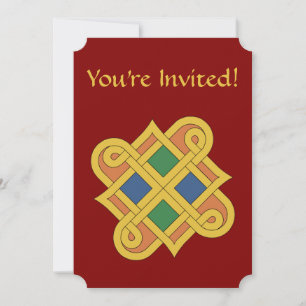 Convite Durrow Knotwork 2016