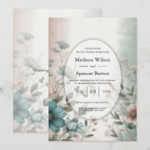 Dusky Petals and Soft Serenity Floral Wedding