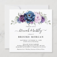 Dusty Blue Purple Marinho Lilac Bloom Brunch & Bub