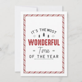 Convite É a época mais maravilhosa