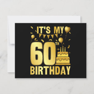 Convite É a Minha Festa de 60 Anos