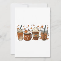 É a Temporada de Latte Café com Tempero de Abóbora