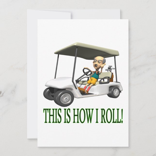 Convite É Assim Que Eu Rolo (Frente)