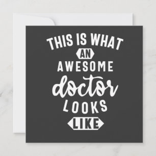 Convite É assim que um médico incrível se parece