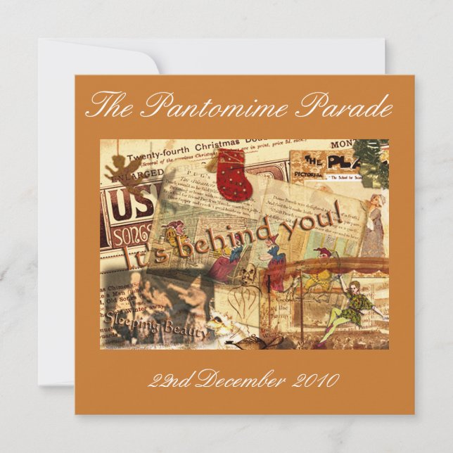 Convite É atrás de você! (Frente)