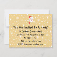 É engraçado o Papai Noel, no Dourado padrão das es