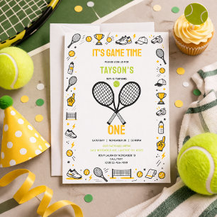 Convite É o Aniversário de 1 ano do Game Time Tennis – Cri