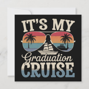 Convite É o meu cruzeiro de formatura Viagem de navio de g