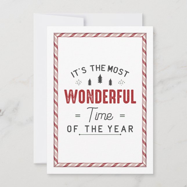 Convite É o momento mais maravilhoso (Frente)