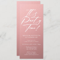 É um Elegante Simples do aniversário de 40 anos do