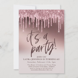 Convite É um Festa Rosa-Rosa, 60º Aniversário