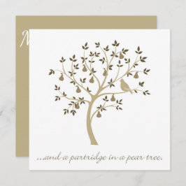 Convite E um perdiz numa árvore