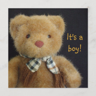 Convite É um Urso Teddy!