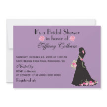 É uma Chá de panela de Silhouette Purple