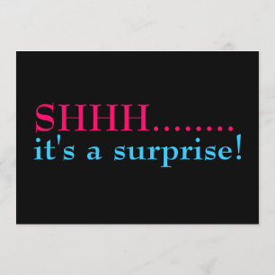 Convite É uma Festa de aniversário surpresa! TRINTA