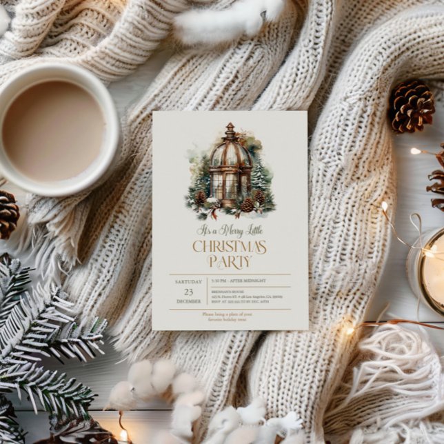 Convite É uma festa de Natal Feliz (Criador carregado)