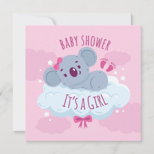 Convite É uma garota (Frente)