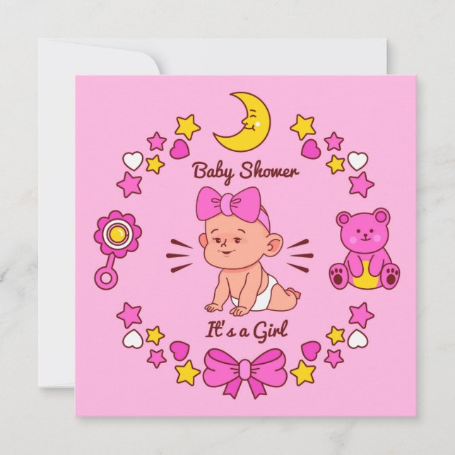 Convite É uma garota (Frente)