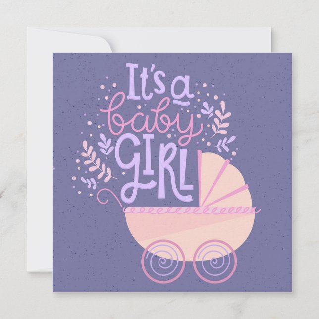 Convite É uma garota (Frente)