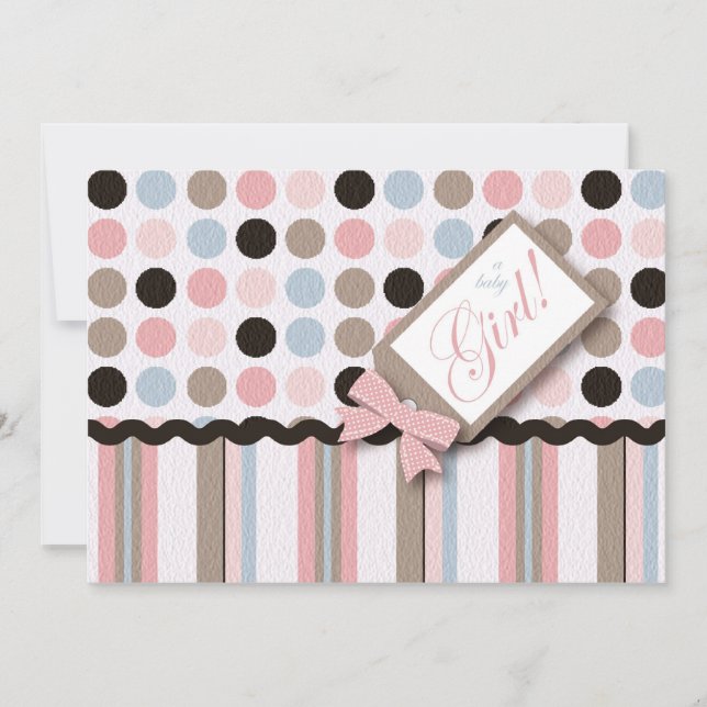 Convite É uma garota!Convite (Frente)