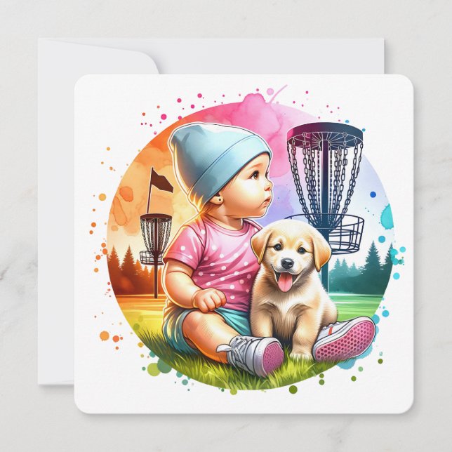 Convite É uma garota, é claro! Chá de fraldas de Canalizaç (Frente)