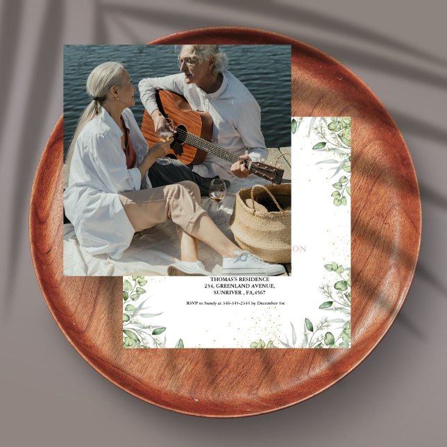 Convite É uma surpresa 50º Aniversário de Casamento (Criador carregado)