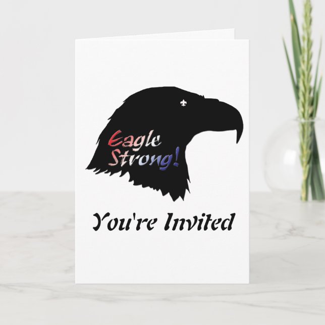 Convite Eagle Strong Court Convidado (Frente)