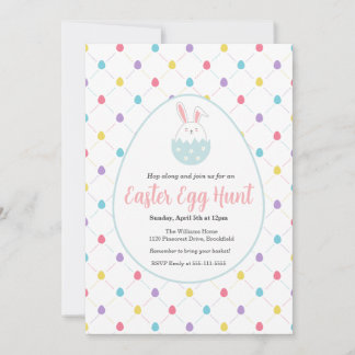 Convite Easter Egg Hunt Customizable Invitation